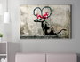 Wallity Lienzo Decorativo Banksy WY21 (50 x 70 cm)